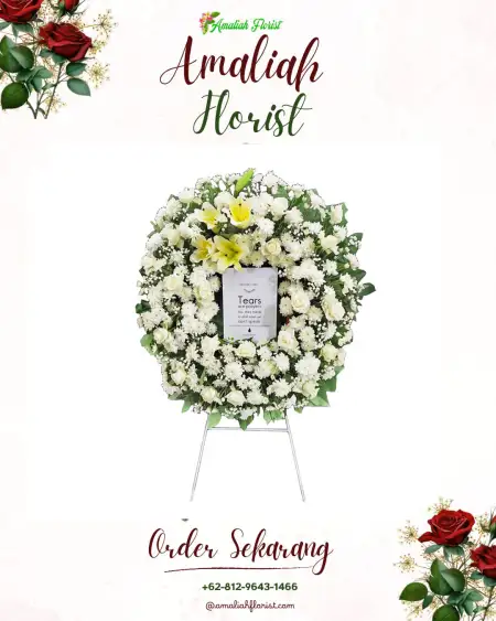 Krans Bunga Duka Salahuddin