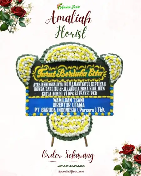 Papan Bunga Duka Salahuddin